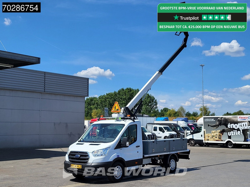 Ford Transit 130pk Hoogwerker 11meter Werkhoogte Trekhaak Airco Cruise Euro6 Nacelle Arbeitsbühne 1Personen Trekhaak Cruise control - Véhicule utilitaire: photos 1 Ford Transit 130pk Hoogwerker 11meter Werkhoogte Trekhaak Airco Cruise Euro6 Nacelle Arbeitsbühne 1Personen Trekhaak Cruise control - Véhicule utilitaire: photos 1