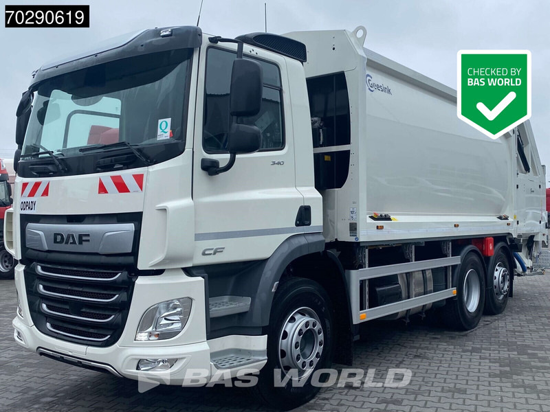 DAF CF 340 CF 6X2 NEW! Geesink 21m3 Automatic Steering Axle Euro 6 - Benne à ordures ménagères: photos 1 DAF CF 340 CF 6X2 NEW! Geesink 21m3 Automatic Steering Axle Euro 6 - Benne à ordures ménagères: photos 1