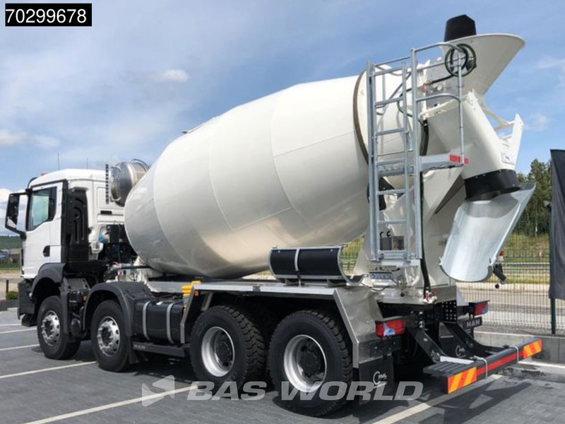 MAN TGS 35.440 8X4 NEW! 10m3 FML mixer Automatic Steel suspension Euro 6 - Camion malaxeur: photos 2 MAN TGS 35.440 8X4 NEW! 10m3 FML mixer Automatic Steel suspension Euro 6 - Camion malaxeur: photos 2