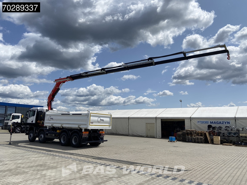 MAN TGS 35.440 8X4 NEW! Fassi F275.026 Kran Crane 13m3 3-Sided Tipper Big-Axle Euro 6 - Camion benne, Camion grue: photos 2 MAN TGS 35.440 8X4 NEW! Fassi F275.026 Kran Crane 13m3 3-Sided Tipper Big-Axle Euro 6 - Camion benne, Camion grue: photos 2