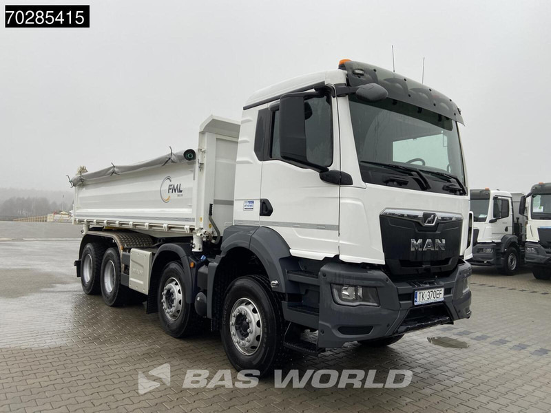 MAN TGS 35.440 TGS 8X4 14m2 3-Way kipper Hardox Big-Axle Steel-suspension Euro 6 - Camion benne: photos 3 MAN TGS 35.440 TGS 8X4 14m2 3-Way kipper Hardox Big-Axle Steel-suspension Euro 6 - Camion benne: photos 3