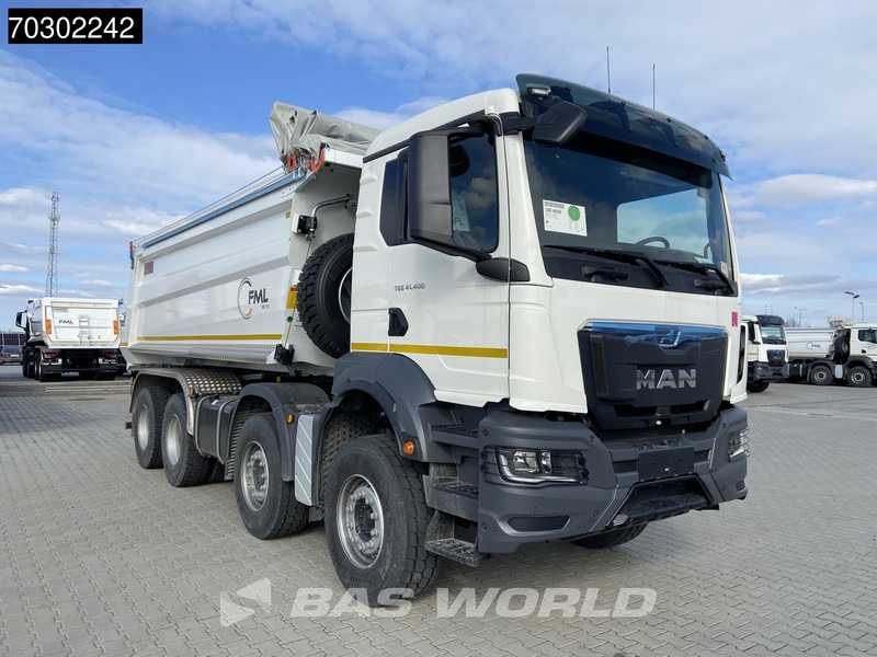 MAN TGS 41.400 8X4 20m3 KH Kipper Tarpaulin Automatic Big-Axle EURO 2 - Camion benne: photos 3 MAN TGS 41.400 8X4 20m3 KH Kipper Tarpaulin Automatic Big-Axle EURO 2 - Camion benne: photos 3