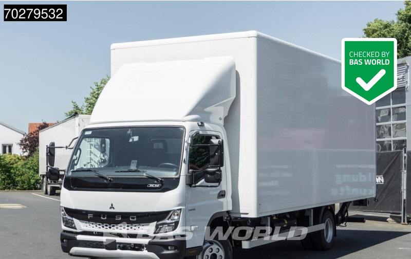 Camion fourgon Mitsubishi Canter 4X2 7.5 tons Automatic Ladebordwand Euro 6: photos 1