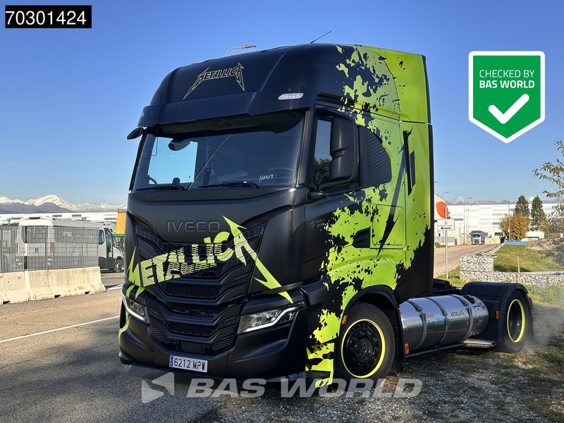 Iveco S-Way 460 4X2 Metallica Edition! LNG Full-Air Retarder 2xTanks Standklima Euro 6 - Tracteur routier: photos 1 Iveco S-Way 460 4X2 Metallica Edition! LNG Full-Air Retarder 2xTanks Standklima Euro 6 - Tracteur routier: photos 1