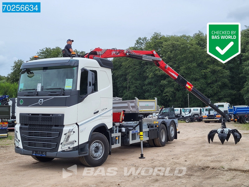 Volvo FH 500 6X2 PENZ 15Z9.50E Crane Hyva 20T HOOK Euro 6 - Camion ampliroll, Camion grue: photos 1 Volvo FH 500 6X2 PENZ 15Z9.50E Crane Hyva 20T HOOK Euro 6 - Camion ampliroll, Camion grue: photos 1