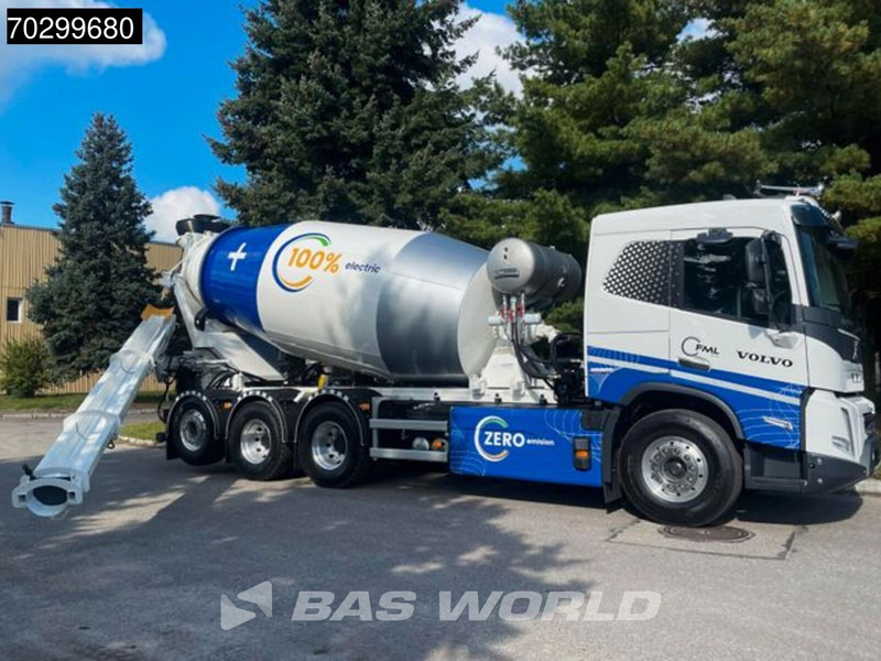 Volvo FMX 670 8X4 100% ELectric 490 kW 10m3 FML Mixer Lift/Steering Axle - Camion malaxeur: photos 5 Volvo FMX 670 8X4 100% ELectric 490 kW 10m3 FML Mixer Lift/Steering Axle - Camion malaxeur: photos 5