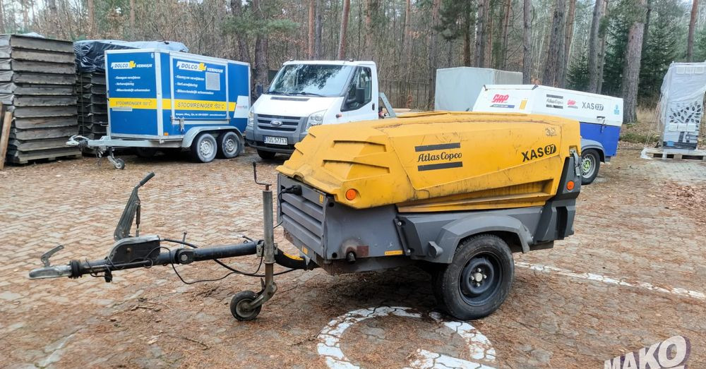 Atlas Copco XAS 97 DD PE - Groupe électrogène: photos 1 Atlas Copco XAS 97 DD PE - Groupe électrogène: photos 1