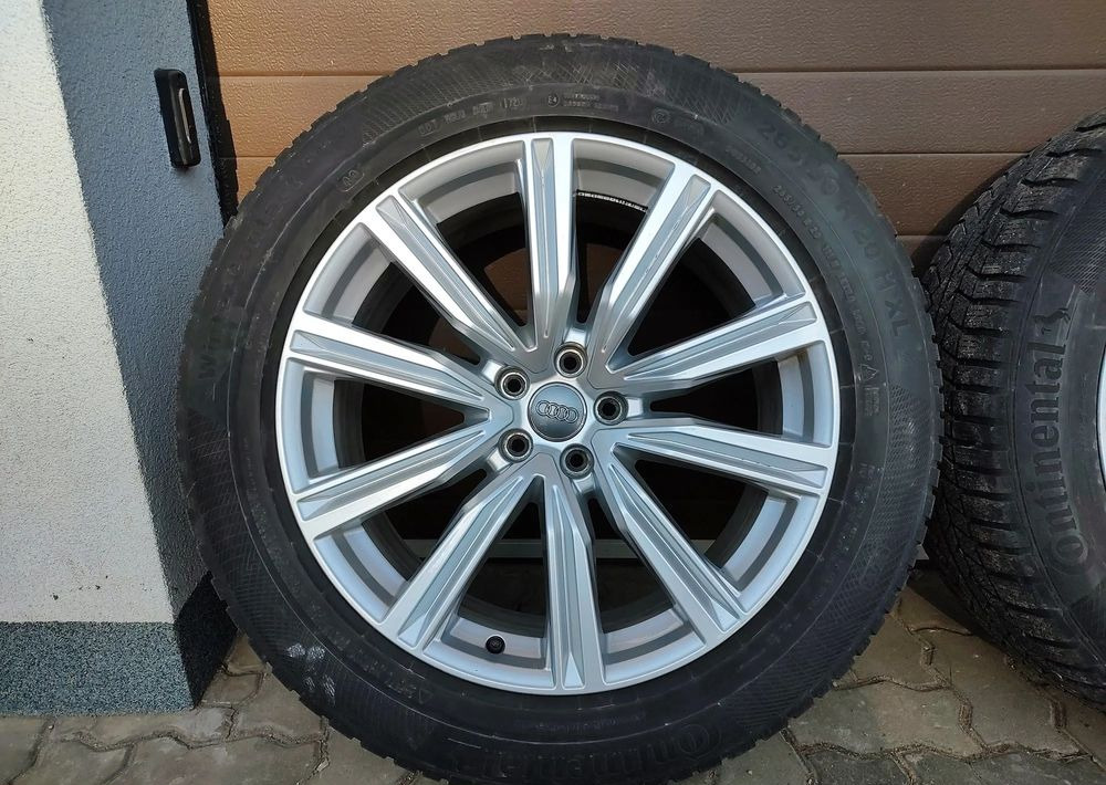 Koła felgi aluminiowe Audi Q8 SQ8 z oponami zimowymi Continental WinterContact TS850P 265/50 R20 H XL - Roue complète pour Voiture: photos 2 Koła felgi aluminiowe Audi Q8 SQ8 z oponami zimowymi Continental WinterContact TS850P 265/50 R20 H XL - Roue complète pour Voiture: photos 2