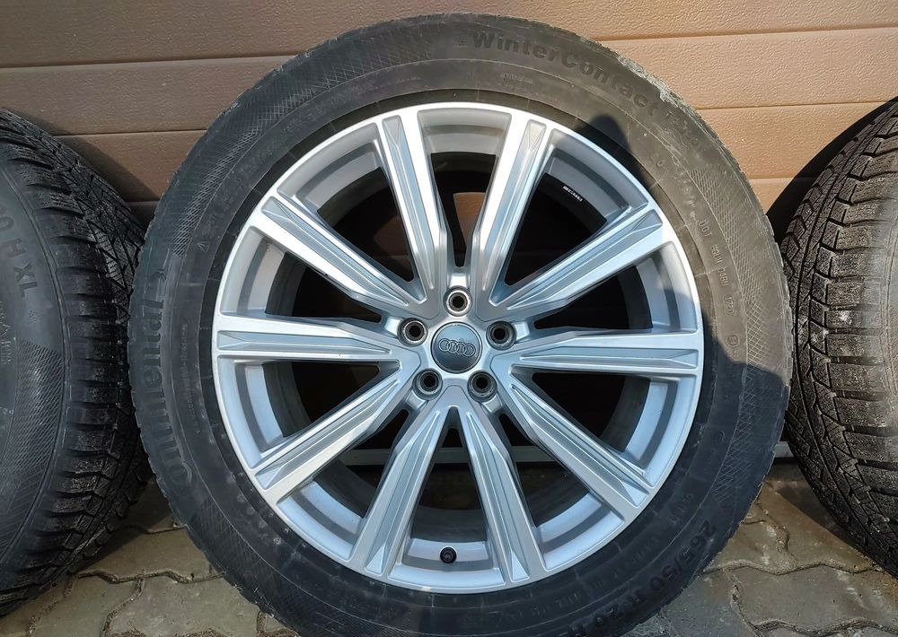 Koła felgi aluminiowe Audi Q8 SQ8 z oponami zimowymi Continental WinterContact TS850P 265/50 R20 H XL - Roue complète pour Voiture: photos 3 Koła felgi aluminiowe Audi Q8 SQ8 z oponami zimowymi Continental WinterContact TS850P 265/50 R20 H XL - Roue complète pour Voiture: photos 3