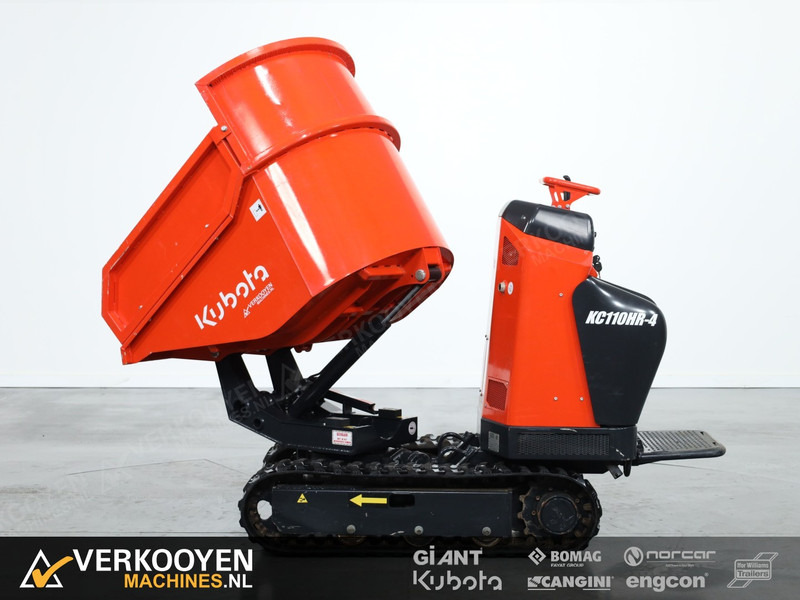 Kubota KC110HR-4 Rupsdumper minidumper - Mini tombereau: photos 3 Kubota KC110HR-4 Rupsdumper minidumper - Mini tombereau: photos 3