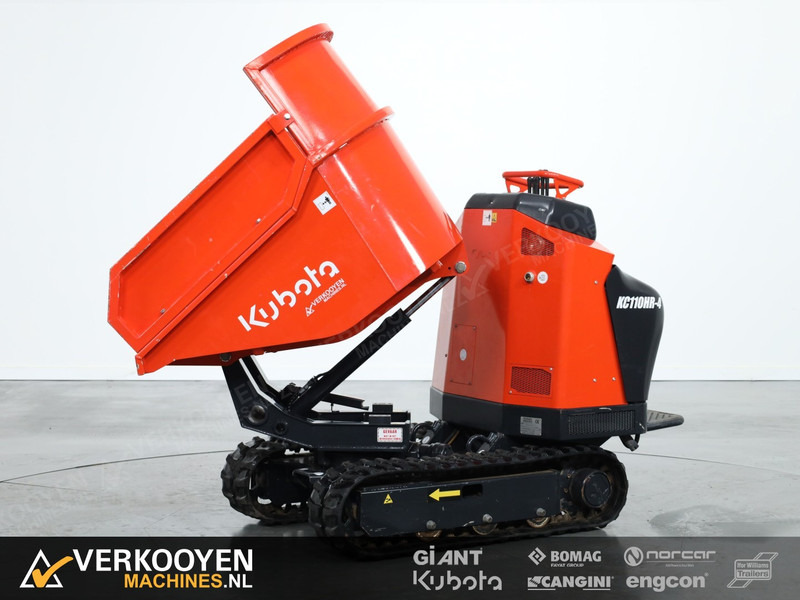 Kubota KC110HR-4 Rupsdumper minidumper - Mini tombereau: photos 2 Kubota KC110HR-4 Rupsdumper minidumper - Mini tombereau: photos 2