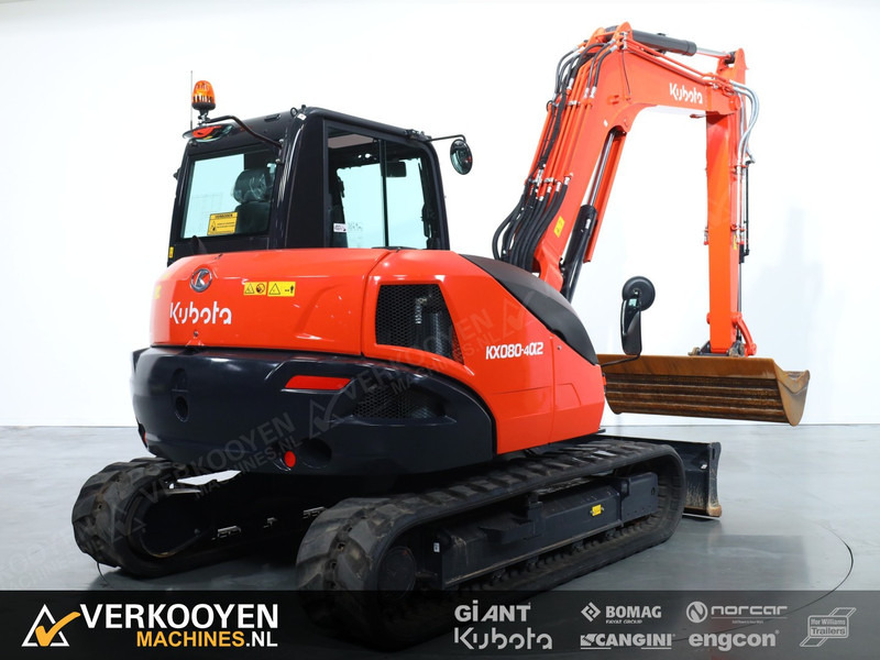 Kubota KX080-4a2 Mono - Mini pelle: photos 5 Kubota KX080-4a2 Mono - Mini pelle: photos 5