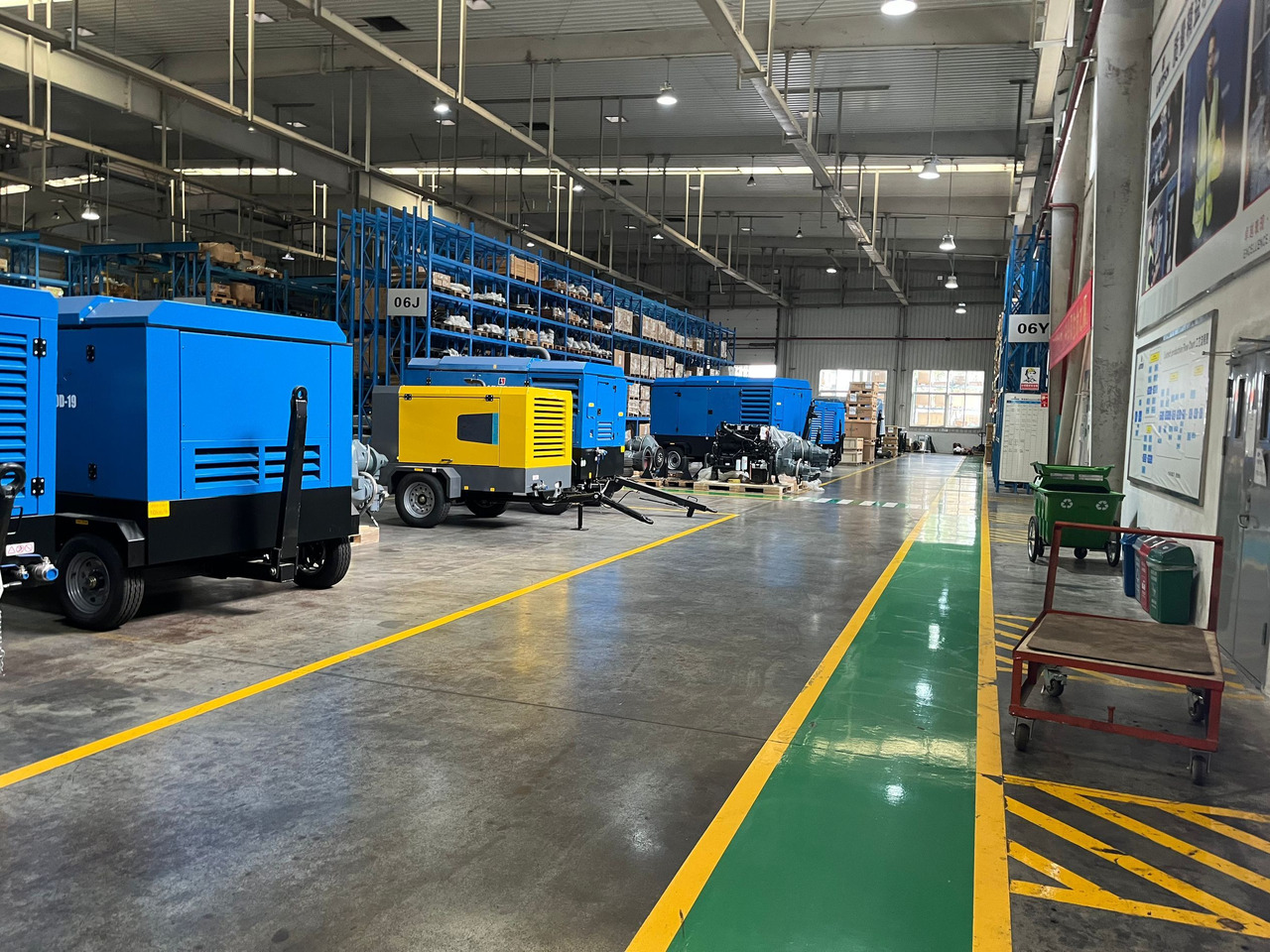 Compresseur d'air neuf liutech 050-7 177CFM 7 Bar Portable Screw Diesel: photos 17