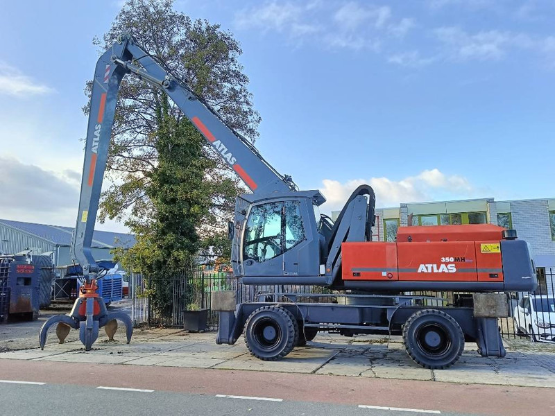Atlas 350MH - 350 MH overslag kraan waste handler umslag - Pelle de manutention: photos 2 Atlas 350MH - 350 MH overslag kraan waste handler umslag - Pelle de manutention: photos 2