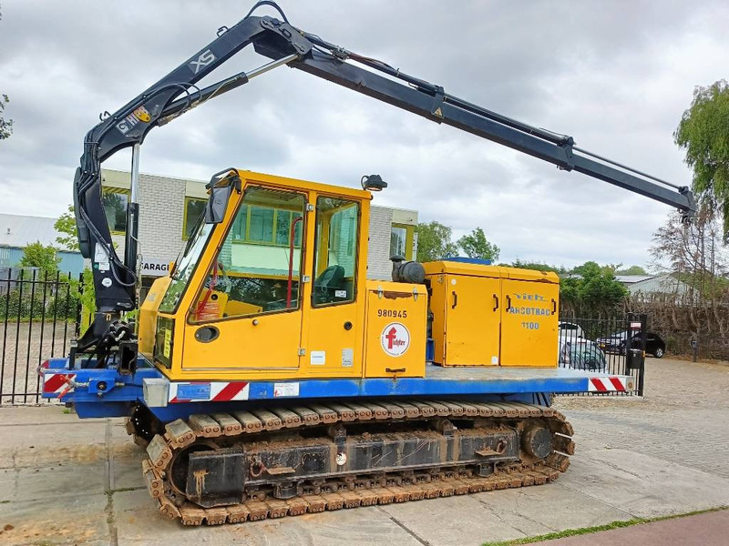 Vietz arcotrac 1100 welding tractor 135 KVA HIAB 2,04TON - Engins de chantier: photos 1 Vietz arcotrac 1100 welding tractor 135 KVA HIAB 2,04TON - Engins de chantier: photos 1