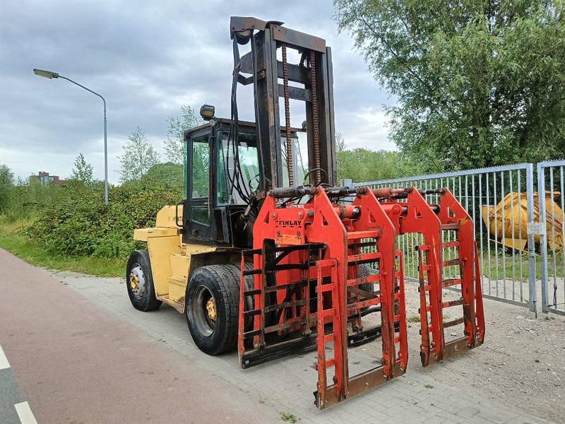Hyster H 12.00 XL 12 ton heftruck met stenenklem forklift - Chariot élévateur diesel: photos 5 Hyster H 12.00 XL 12 ton heftruck met stenenklem forklift - Chariot élévateur diesel: photos 5