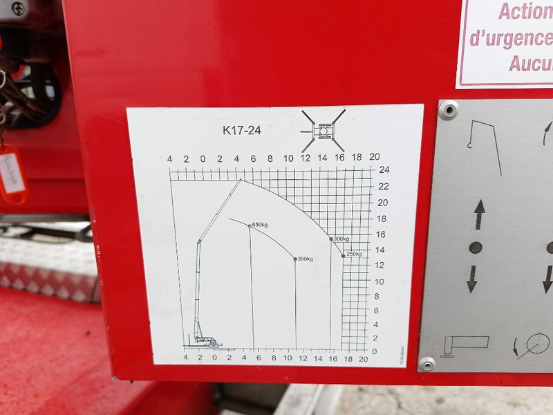 Mini grue Klaas K 17-24 K 17/24K-A 23 m 650 kg aanhangerkraan BMWT: photos 19
