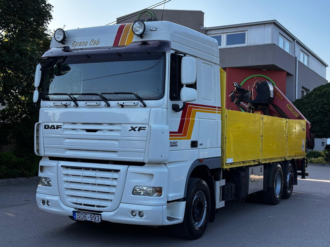 DAF Xf 105.410 Manual 6x2 Palfinger Pk18500 EXCELENT - Camion grue: photos 5 DAF Xf 105.410 Manual 6x2 Palfinger Pk18500 EXCELENT - Camion grue: photos 5