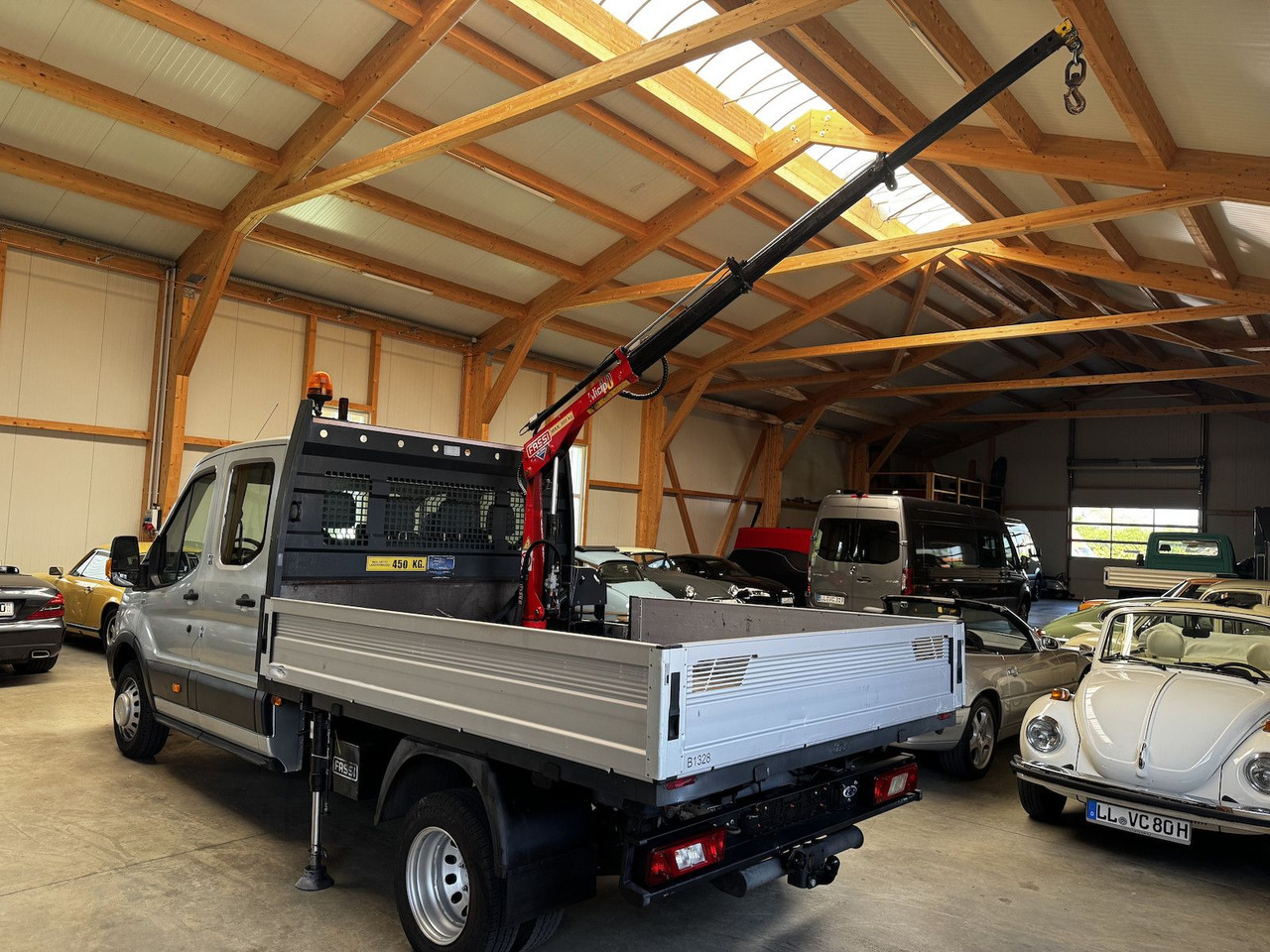 Ford Transit FT 350 DokaTdCI 1.2t Fassi Kran - Utilitaire plateau, Utilitaire double cabine: photos 2 Ford Transit FT 350 DokaTdCI 1.2t Fassi Kran - Utilitaire plateau, Utilitaire double cabine: photos 2