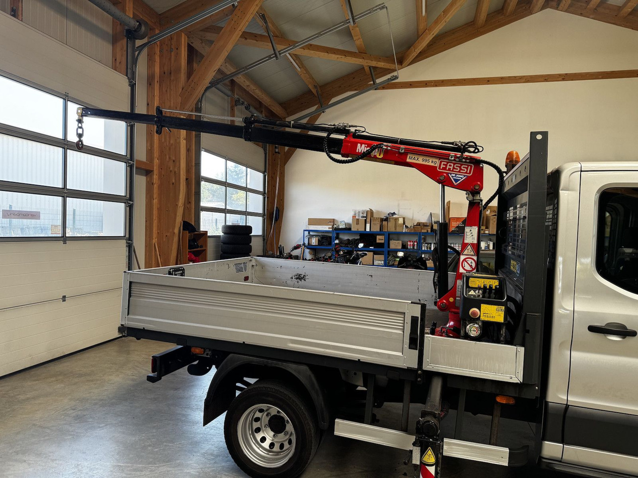Ford Transit FT 350 DokaTdCI 1.2t Fassi Kran - Utilitaire plateau, Utilitaire double cabine: photos 5 Ford Transit FT 350 DokaTdCI 1.2t Fassi Kran - Utilitaire plateau, Utilitaire double cabine: photos 5