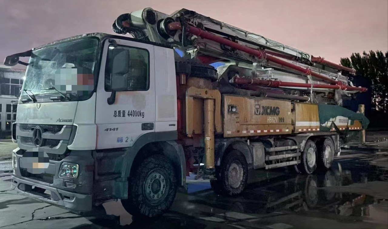 XCMG Official Hb58V Concrete Machinery 2019 Used 58m Concrete Pump Truck for Sale - Camion pompe: photos 4 XCMG Official Hb58V Concrete Machinery 2019 Used 58m Concrete Pump Truck for Sale - Camion pompe: photos 4