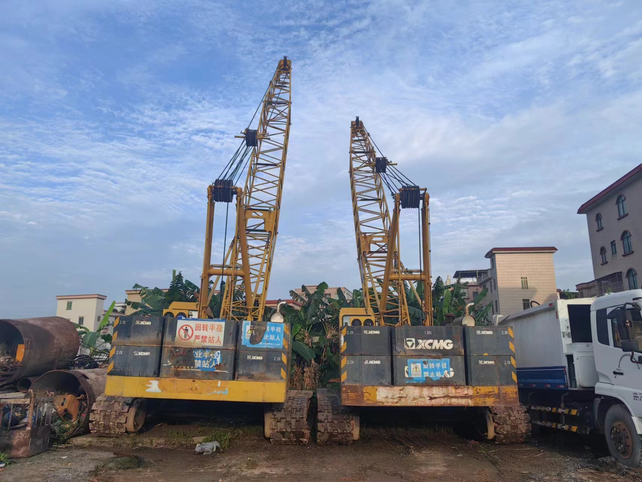 XCMG Official Second Hand Mini Crawler Crane XGC55 Used Mobile Crane For Sale - Grue sur chenilles: photos 5 XCMG Official Second Hand Mini Crawler Crane XGC55 Used Mobile Crane For Sale - Grue sur chenilles: photos 5