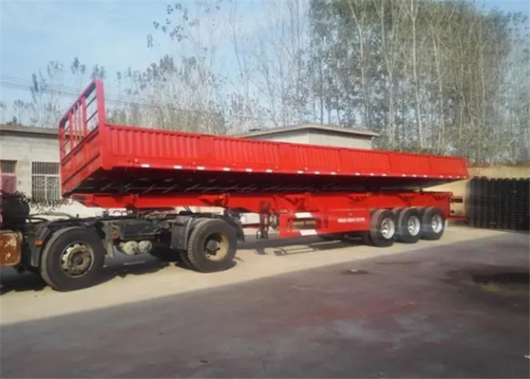 XCMG Official Semi Trailer XLYZ9401Z China High Quality Side Tipper Dump Trailer - Semi-remorque benne: photos 3 XCMG Official Semi Trailer XLYZ9401Z China High Quality Side Tipper Dump Trailer - Semi-remorque benne: photos 3