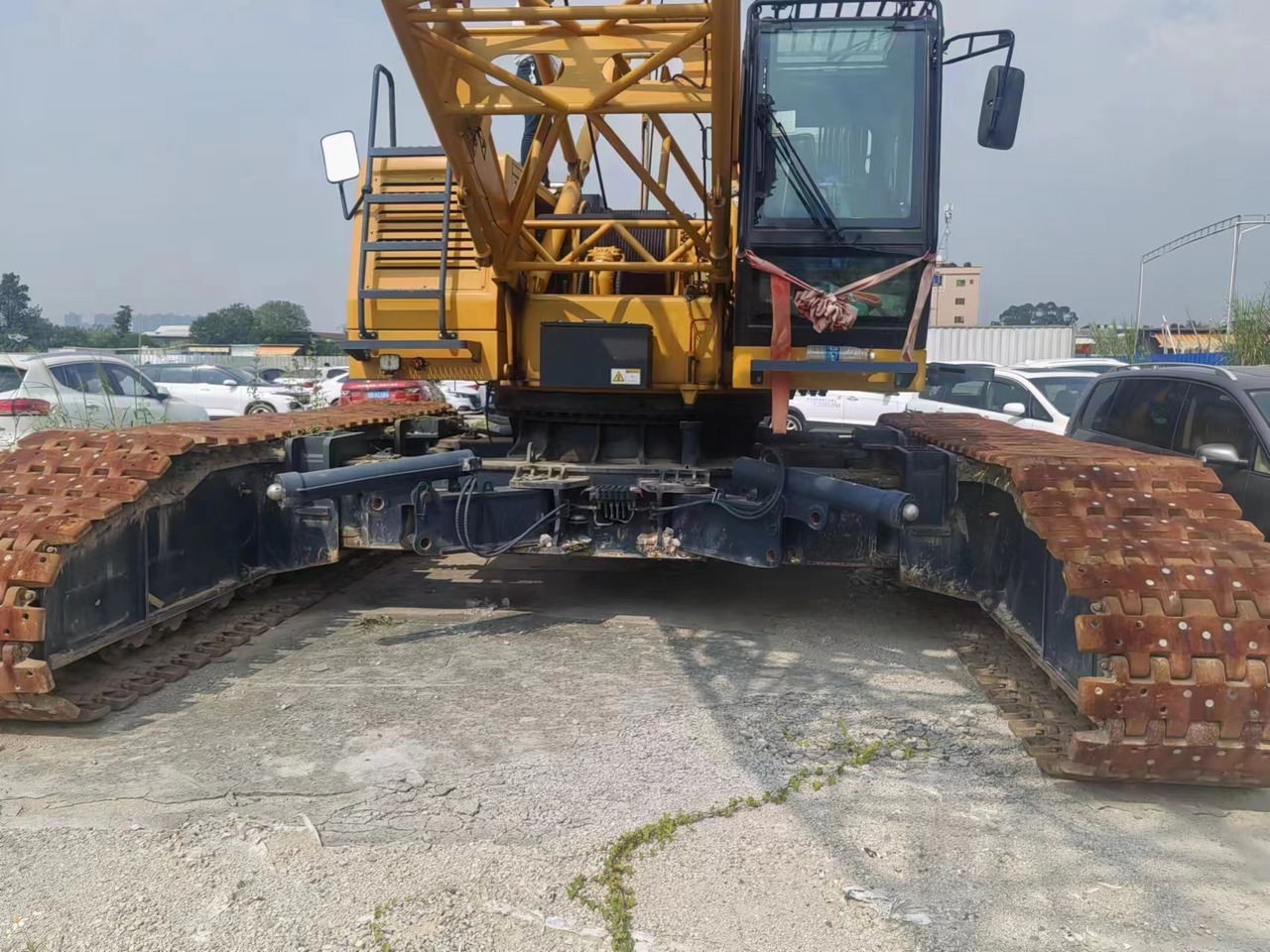 XCMG Official Used 100 Ton Mobile Crane XGC100A Hydraulic Lattice Boom Crawler Crane For Sale - Grue sur chenilles: photos 4 XCMG Official Used 100 Ton Mobile Crane XGC100A Hydraulic Lattice Boom Crawler Crane For Sale - Grue sur chenilles: photos 4