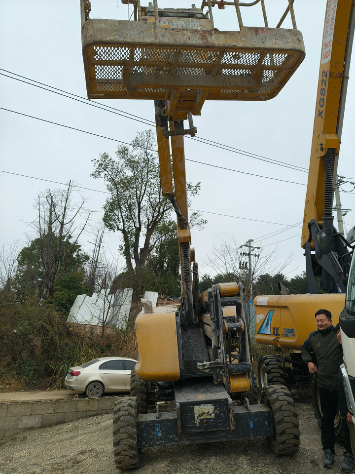 XCMG Official Used Towable 16m Boom Lift XGA16 Small Cherry Picker Price - Nacelle articulée: photos 2 XCMG Official Used Towable 16m Boom Lift XGA16 Small Cherry Picker Price - Nacelle articulée: photos 2