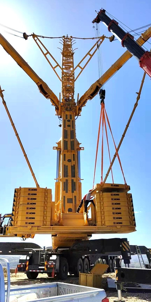 XCMG Official XCA1600 Used Truck Cranes 1600t Heavy Duty All Terrain Crane Price - Grue tout-terrain: photos 2 XCMG Official XCA1600 Used Truck Cranes 1600t Heavy Duty All Terrain Crane Price - Grue tout-terrain: photos 2