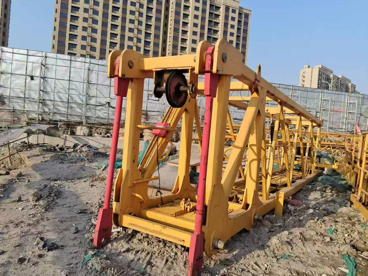 XCMG Official XGT7020-10S1 Crane Lifting Equipment 10t Used Topless Crane For Sale - Grue à tour: photos 2 XCMG Official XGT7020-10S1 Crane Lifting Equipment 10t Used Topless Crane For Sale - Grue à tour: photos 2