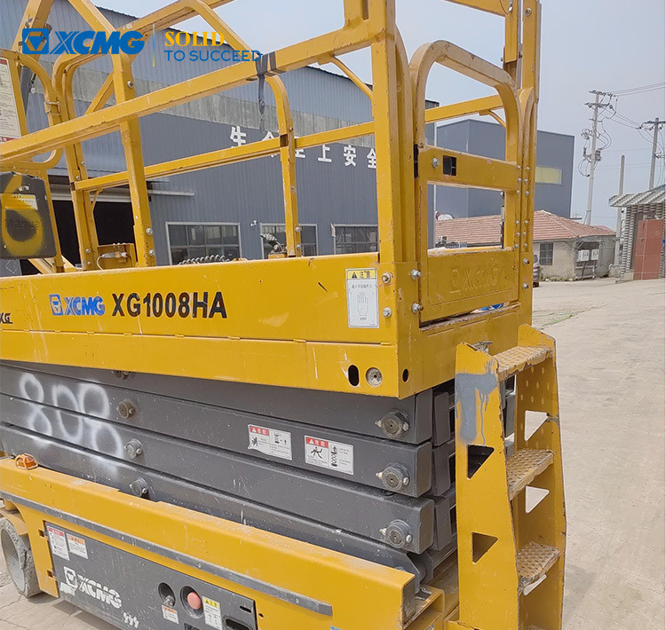 XCMG XG1008HA 10m used lifting machine platform scissor lift - Nacelle ciseaux: photos 1 XCMG XG1008HA 10m used lifting machine platform scissor lift - Nacelle ciseaux: photos 1