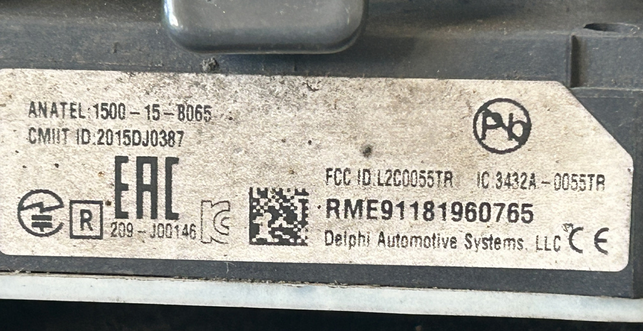 ACTROS MP4 RBZ RADAR CONTROL MODULE - Bloc de gestion: photos 4 ACTROS MP4 RBZ RADAR CONTROL MODULE - Bloc de gestion: photos 4