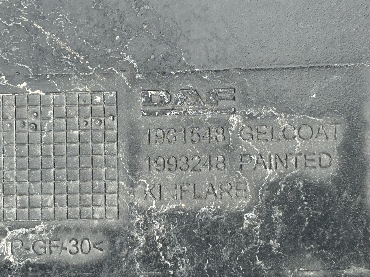 Pièce universelle DAF A SET OF DAF XF 106 SPOILER: photos 14