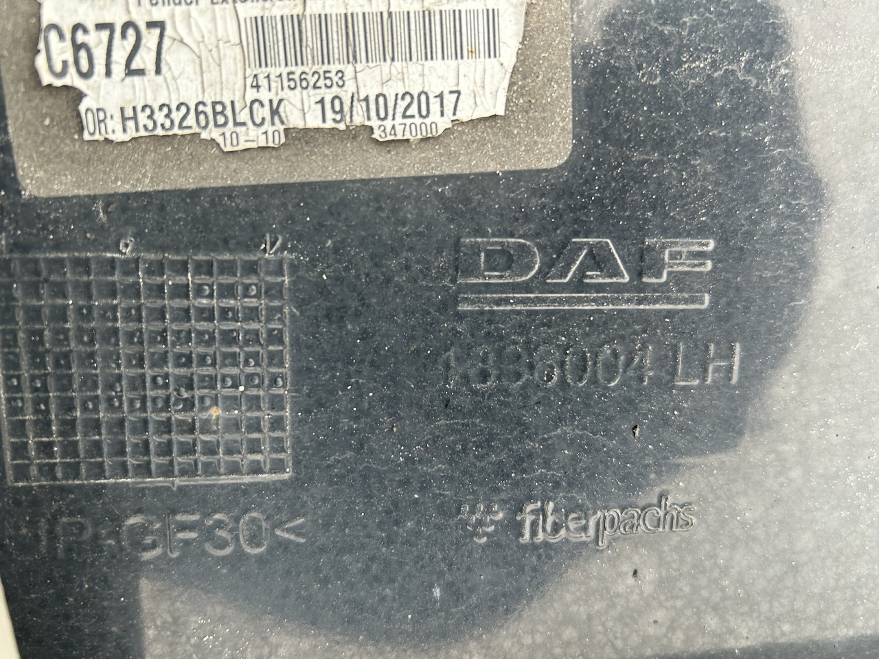 Pièce universelle DAF A SET OF DAF XF 106 SPOILER: photos 16