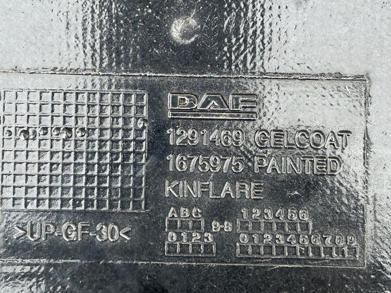 Pièce universelle DAF A SET OF DAF XF 106 SPOILER: photos 12