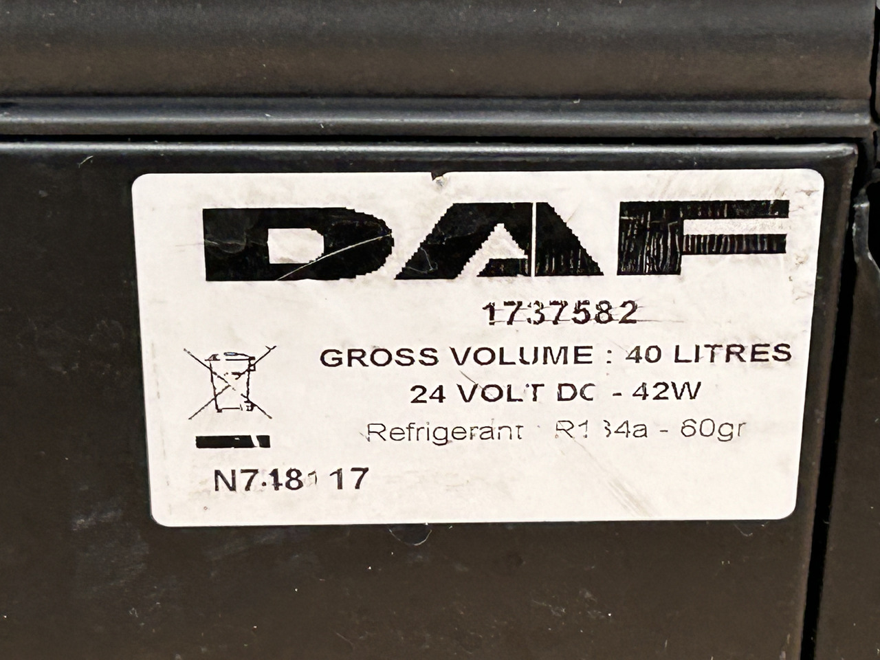 Pièce universelle DAF REFRIGERATOR FOR DAF XF 106: photos 7