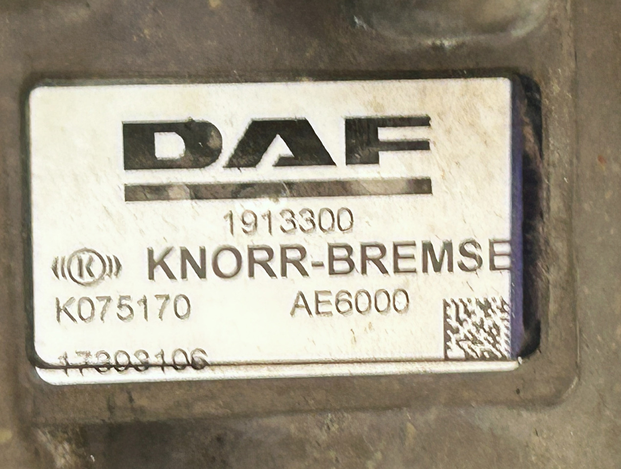 Valve de frein DAF XF 106 480 APU KIT ZEL2100 2027747 ( ELA1000 + AE6000): photos 9 Valve de frein DAF XF 106 480 APU KIT ZEL2100 2027747 ( ELA1000 + AE6000): photos 9