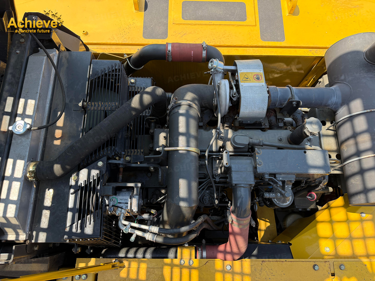 Pelle sur chenille KOMATSU Remanufactured Komatsu PC360-7 excavator 1.6 m³  180/1900 kw/rpm  33000 kg  7380 mm  227 kN  Komatsu SAA6D114E  605 L【ACHIEVE】 TOP CONDITION!!!: photos 39