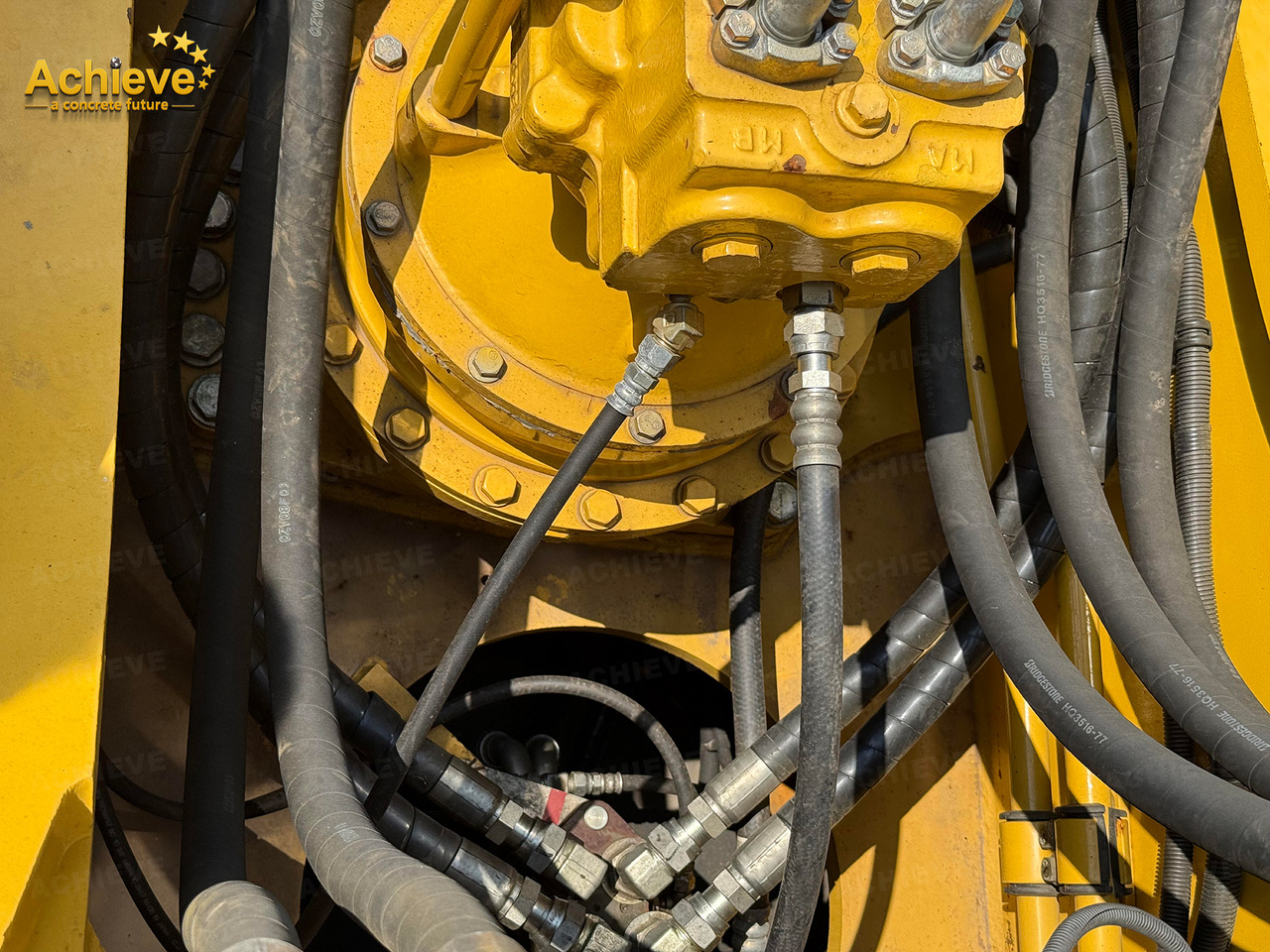 Pelle sur chenille KOMATSU Remanufactured Komatsu PC360-7 excavator 1.6 m³  180/1900 kw/rpm  33000 kg  7380 mm  227 kN  Komatsu SAA6D114E  605 L【ACHIEVE】 TOP CONDITION!!!: photos 33