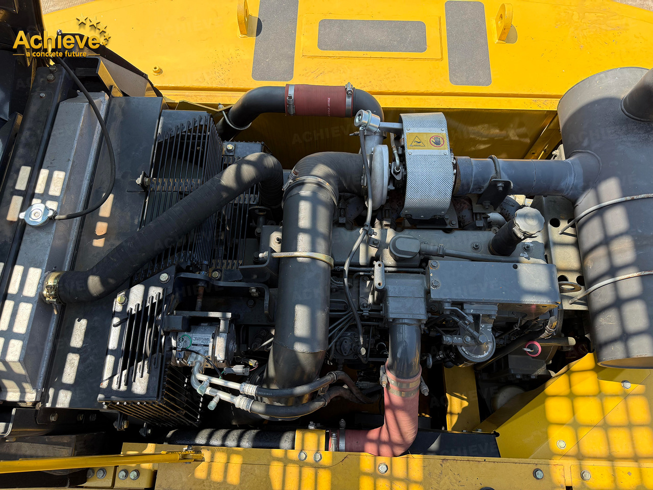 Pelle sur chenille KOMATSU Remanufactured Komatsu PC360-7 excavator 1.6 m³  180/1900 kw/rpm  33000 kg  7380 mm  227 kN  Komatsu SAA6D114E  605 L【ACHIEVE】 TOP CONDITION!!!: photos 36
