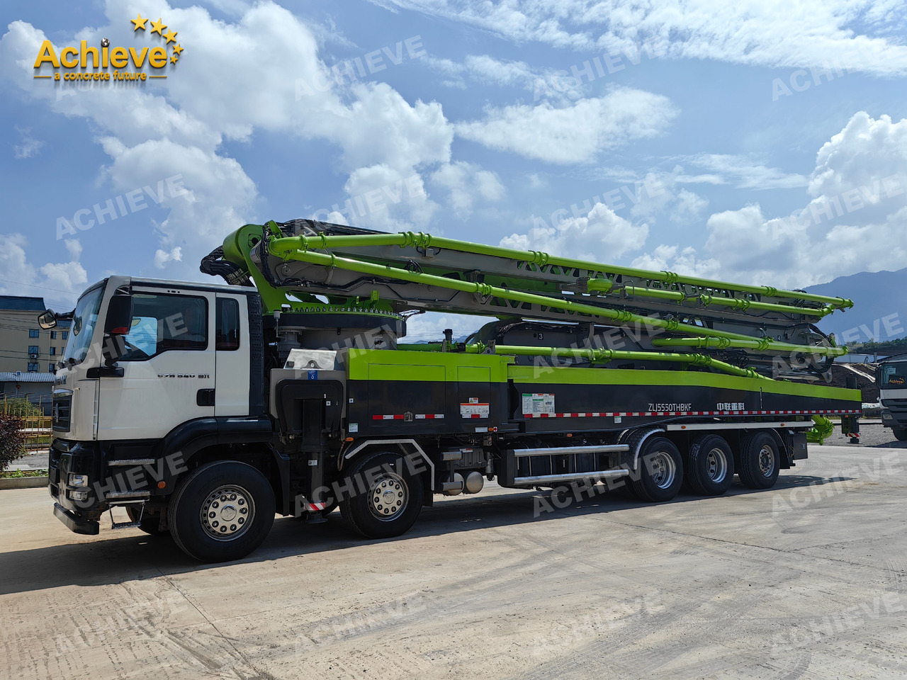 Camion pompe Zoomlion Zoomlion 70M 70X-6RZ  Concrete pump truck ACTROS 4141 【ACHIEVE】TOP CONDITION!!!: photos 19