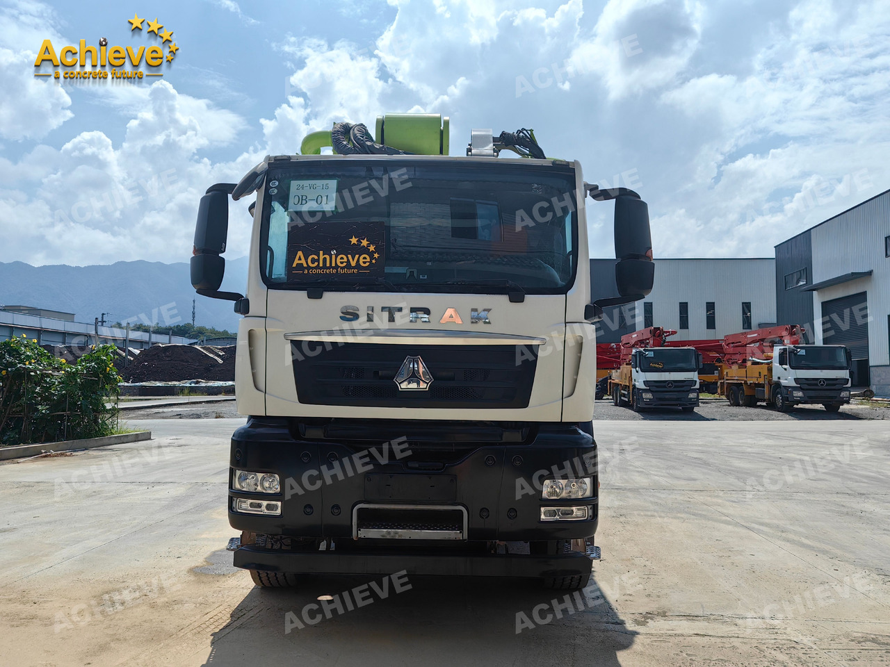 Camion pompe Zoomlion Zoomlion 70M 70X-6RZ  Concrete pump truck ACTROS 4141 【ACHIEVE】TOP CONDITION!!!: photos 14