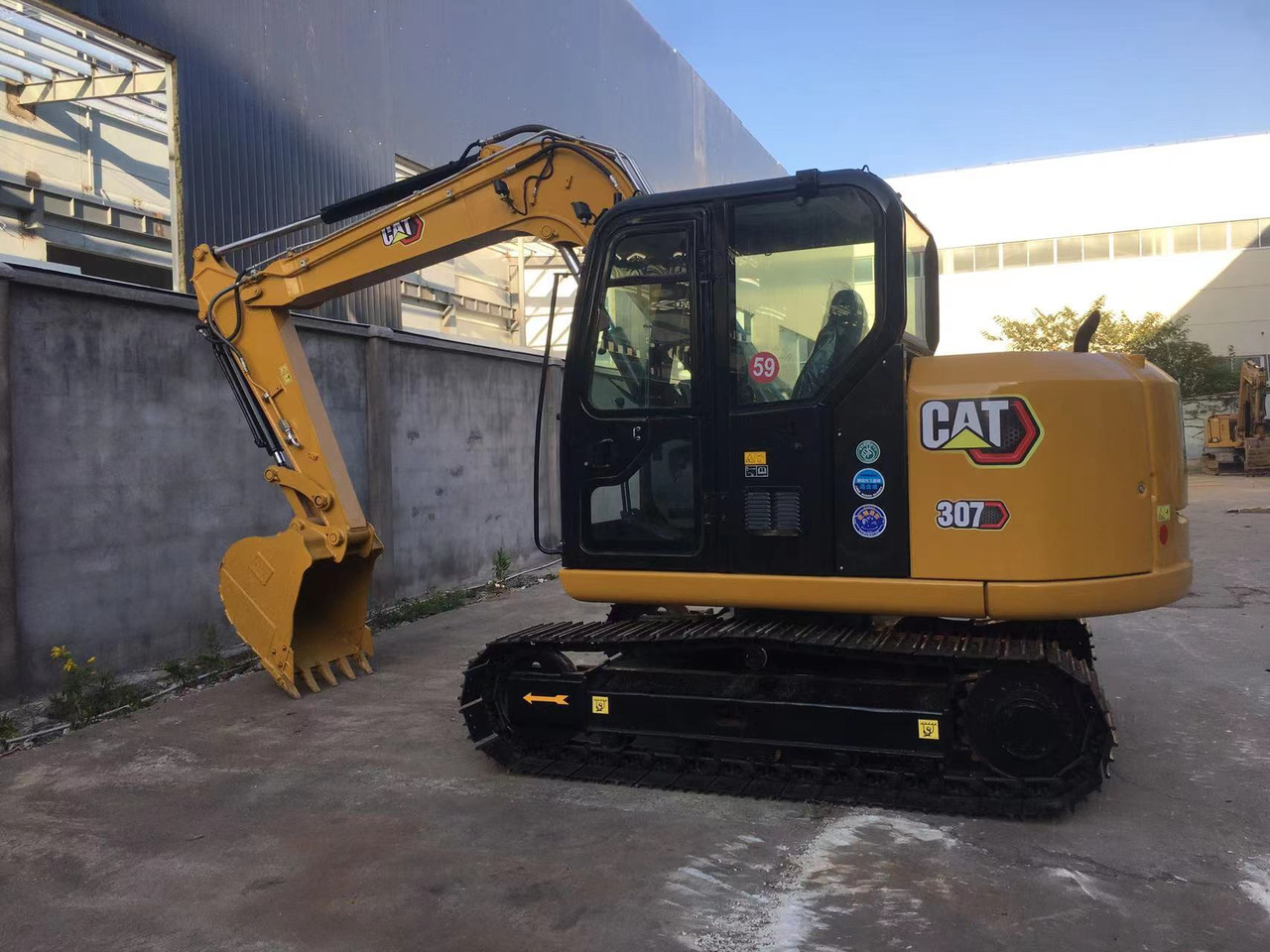 Caterpillar Small Digger CAT 307E2, 306E2 - Pelle sur chenille: photos 2 Caterpillar Small Digger CAT 307E2, 306E2 - Pelle sur chenille: photos 2