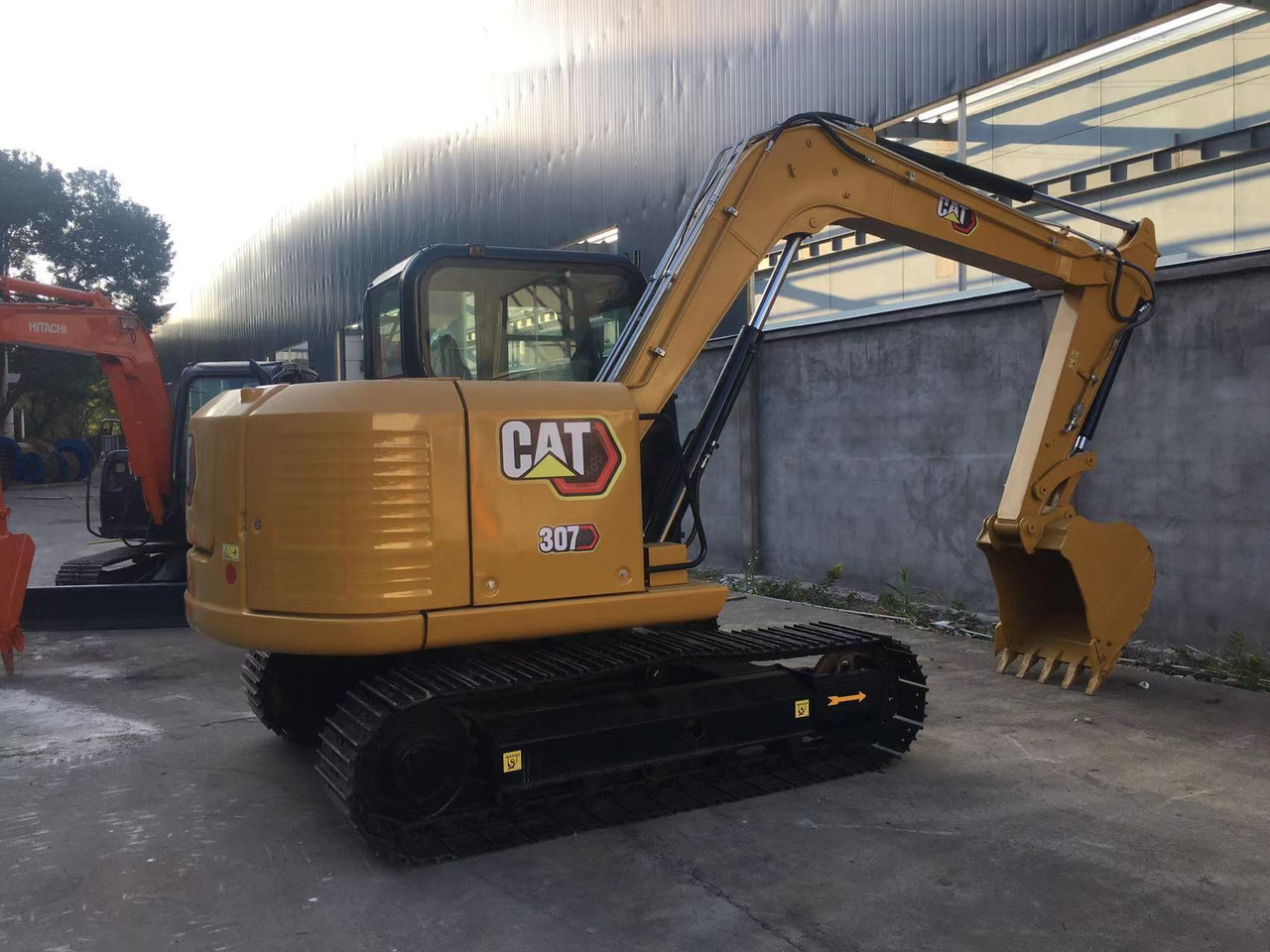 Caterpillar Small Digger CAT 307E2, 306E2 - Pelle sur chenille: photos 3 Caterpillar Small Digger CAT 307E2, 306E2 - Pelle sur chenille: photos 3