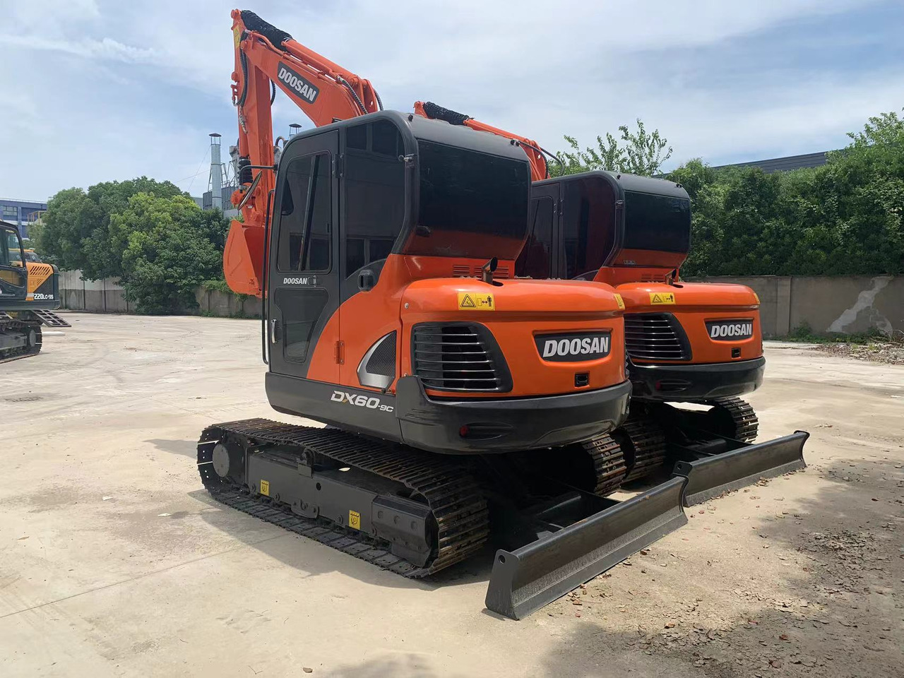 Doosan Mini Excavator DX60, DX55 Small Digger for Guyana - Pelle sur chenille: photos 5 Doosan Mini Excavator DX60, DX55 Small Digger for Guyana - Pelle sur chenille: photos 5