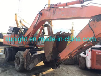 Original Japanese Wheel Excavator Hitachi Ex160wd Can Be Exported to Pakistan, Afghanistan - Pelle sur chenille: photos 1 Original Japanese Wheel Excavator Hitachi Ex160wd Can Be Exported to Pakistan, Afghanistan - Pelle sur chenille: photos 1