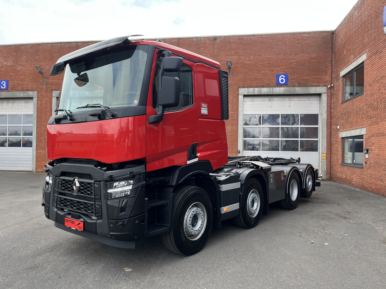 Renault C 520 8x2 - Camion ampliroll: photos 2 Renault C 520 8x2 - Camion ampliroll: photos 2