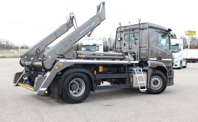 Mercedes-Benz Actros 1840L ABSETZER - Camion multibenne: photos 3 Mercedes-Benz Actros 1840L ABSETZER - Camion multibenne: photos 3