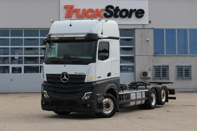 Mercedes-Benz Actros 2563LL LENKACHSE - Camion porte-conteneur/ Caisse mobile: photos 1 Mercedes-Benz Actros 2563LL LENKACHSE - Camion porte-conteneur/ Caisse mobile: photos 1